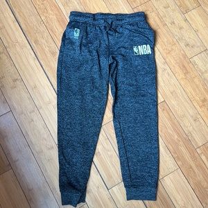 Charcoal Grey NBA Jogger Sweatpants - Boys Large